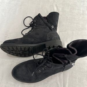Black combat boots!
